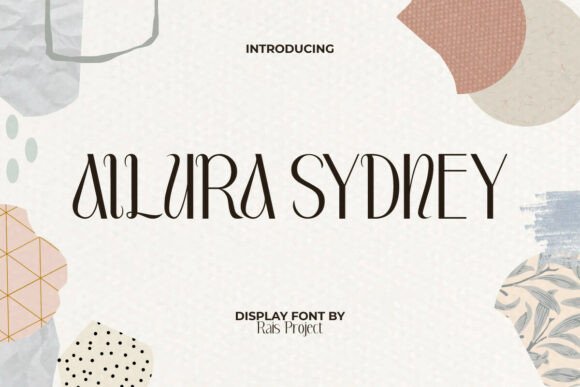 Ailura Sydney Font for Chic Branding and Display Design