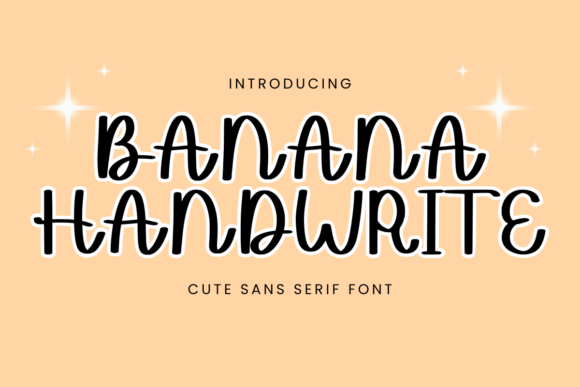 Banana Handwrite: The Perfect Display Font for Small Business Branding