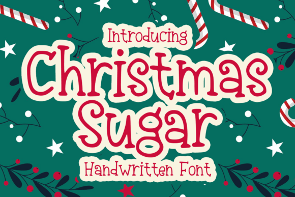 Christmas Sugar: A Playful Font for Festive Design Projects