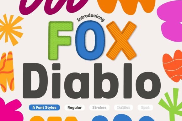 Fox Diablo: A Playful Font for Creative Makers