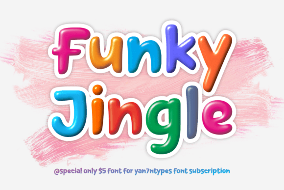 Funky Jingle Font for Joyful Editorial Designs