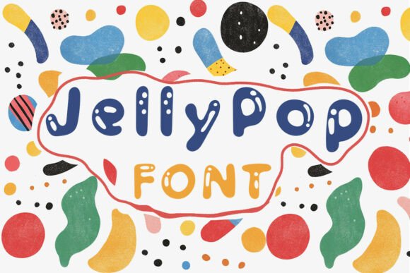 Jelly Pop: The Playful Display Typeface for Campaigns