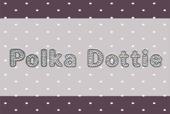 Polka Dottie Font for Eye-Catching Branding and Design