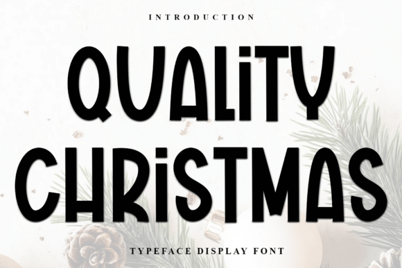 Quality Christmas Font for Festive Design and Branding