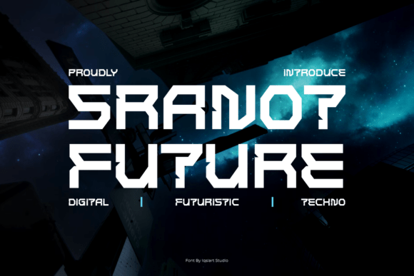 Sranot Future: A Futuristic Font for Creative Makers