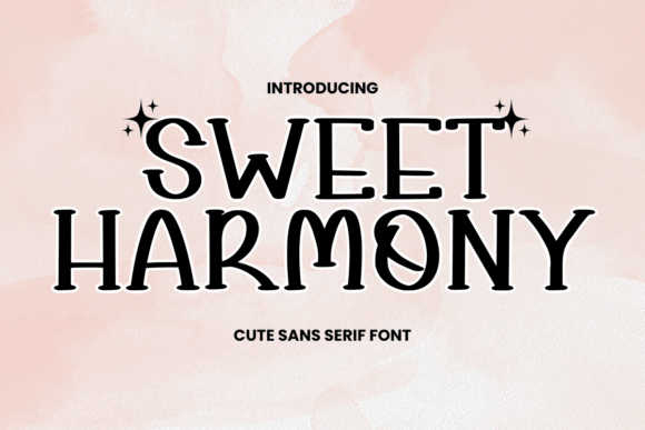Sweet Harmony: A Calming Handwritten Display Font for Editorial Design