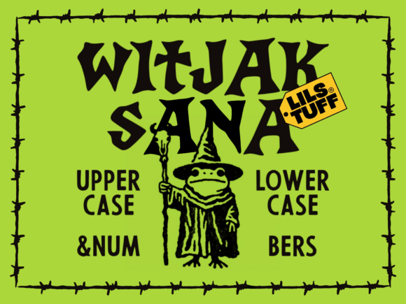 Witjaksana: The Bold Typeface for Rebellious Digital Brands