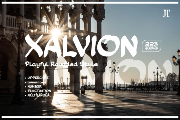 Xalvion Font for Dynamic Campaign Design